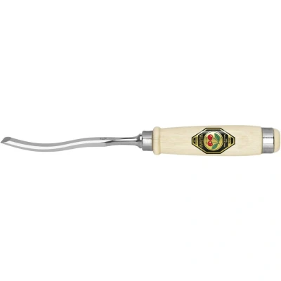 Afbeelding van Kirschen 1051010 10 mm nummer 1051 S vorm stevigere beitel met haagbeuk handvat meerkleurig