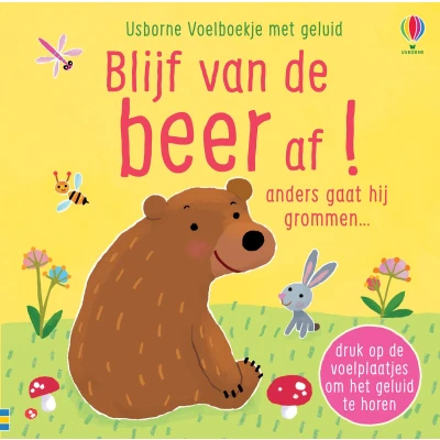 Afbeelding van Uitgeverij usborne voelboekje blijf van de beer af!