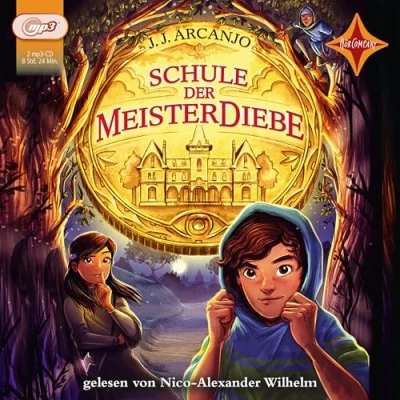 Afbeelding van Schule der Meisterdiebe: Sprecher: NIco Alexander Wilhelm. 2 MP3 CD. Laufzeit ca.520 Min.: 1