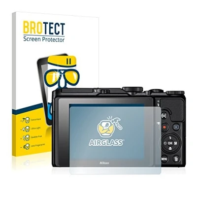 Afbeelding van BROTECT Glas Screen Protector voor Nikon Coolpix A900 Schermbeschermer [9H Hardheid, Beschermglas Folie niet Gehard Glas]