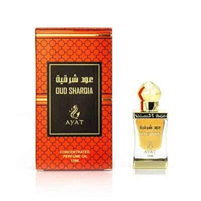 Afbeelding van Ayat Perfumes Geurolie 12 ml uit Dubai Halal Musk Voor Mannen en Vrouwen Alcoholvrij Parfum/Attar Extract Een Langdurige Geur Arabische Gemaakt in (Oud Sharqia)