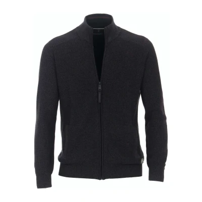 Afbeelding van Casa Moda Casual Fit Vest Marine, Effen