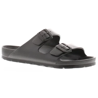 Afbeelding van Hush Puppies Heren Lenny Sandaal Zomer, Zwart, 40.5 EU