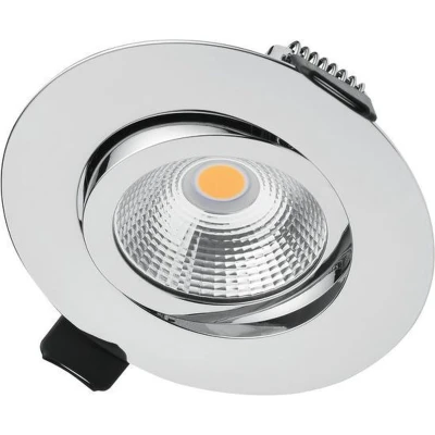 Afbeelding van Integral Led Platte inbouwspot Lux Slim 3000K chroom ILDL65L004