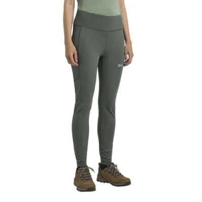 Afbeelding van Jack Wolfskin Klintal Legging, Dames, Maat: Large, Slate green