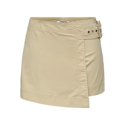 Afbeelding van Only ONLFELIS MW WRAP SKORT PNT Pebble Minirok M