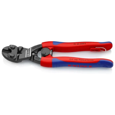 Afbeelding van Knipex Boutensnijtang Cobolt 20ø gebogen kop 71 22 200 T BK 7122200TBK