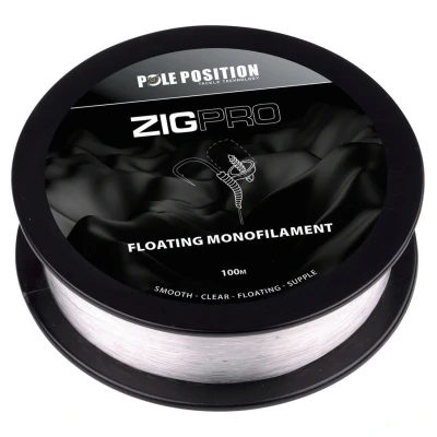 Afbeelding van Pole Position Zig Pro Clear Nylon vislijn 0.30mm/7.1kg 100m