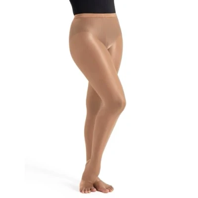 Afbeelding van Capezio Ultra glanzende strirrup strak, lichte toast, X Large, Beige, XL
