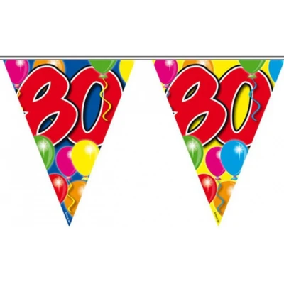 Afbeelding van Vlaggenlijn 80 jaar 10 meter Vlaggenlijnen