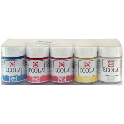 Afbeelding van Bruynzeel Ecola plakkaatverf set, 10x16ml