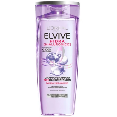 Afbeelding van Vochtinbrengende Shampoo L&#039;Oreal Make Up Elvive Hidra Hialurónico 690 ml