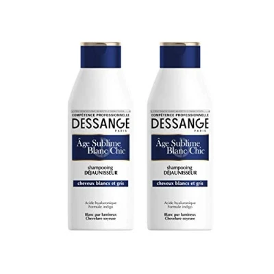 Afbeelding van Dessange Sublime Orchidee shampoo voor haar, wit, grijs, 250 ml, 2 stuks