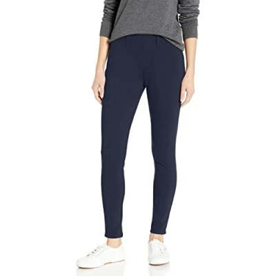 Afbeelding van Amazon Essentials vrouwen skinny stretch pull on gebreide Jegging,Blauw (zwart),L