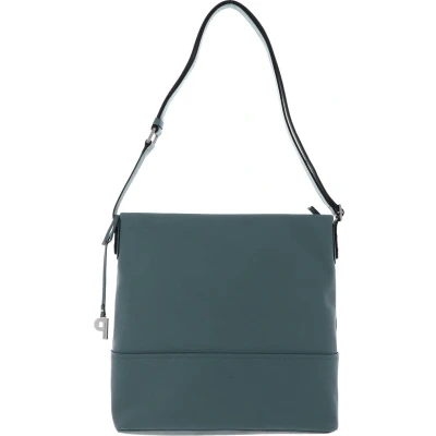 Afbeelding van PICARD Leren Schoudertas Legere Eco Shoulder Bag Palm Leaf Groene