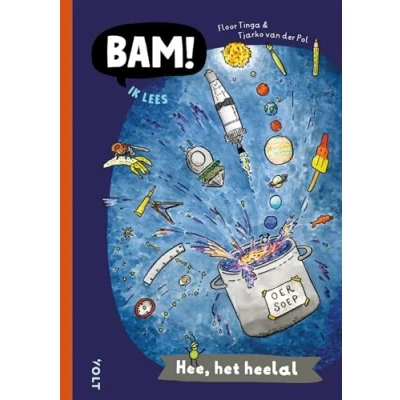 Afbeelding van BAM! Ik lees: Hee, het heelal (Hardback)