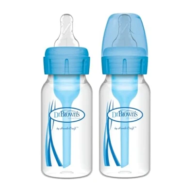 Afbeelding van Dr. Brown&#039;s Fles Duopack Blauw 120ml 2st
