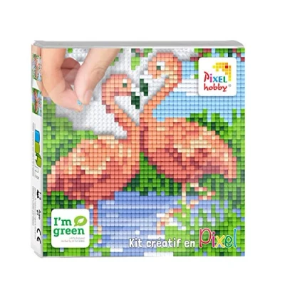 Afbeelding van Pixel Set Flamingo&#039;s 44002