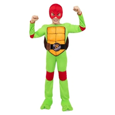 Afbeelding van Funidelia Raphael Kostuum Ninja Turtles voor jongens kinderen Accessoire verkleedkleding en rekwisieten Halloween, carnaval &amp; feesten Maat 3 4 jaar