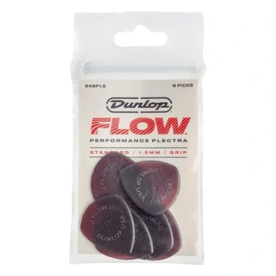 Afbeelding van Dunlop 549P150 Flow Standard Grip 1.50 mm plectrumset (6 stuks)