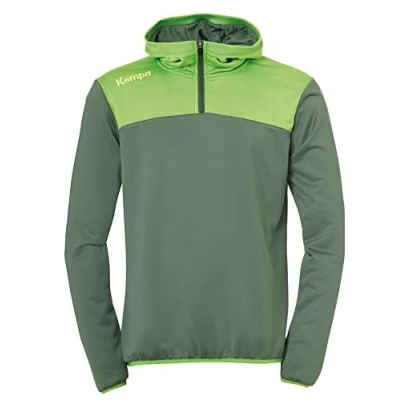 Afbeelding van Kempa Emotion 2.0 Hoody met 1 4 Rits Dragon Groen Hope Maat L