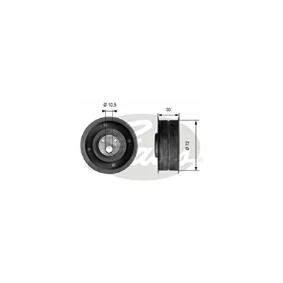 Afbeelding van Gates Spanrol distributieriem T41080