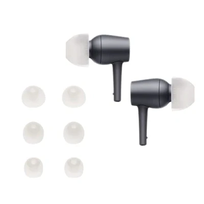 Afbeelding van kwmobile 6x cover voor in ear oortjes geschikt Sony MDR EX750BT / WI 1000X H700 C200 Vervangende oordopjes van siliconen wit 3 maten