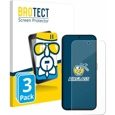 Afbeelding van BROTECT Screenprotector voor Nothing Phone (2a) Folie Beschermfolie Beschermglas transparant (3 Stuks)