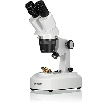 Afbeelding van Bresser Microscoop Researcher ICD LED/Accu 20 80x