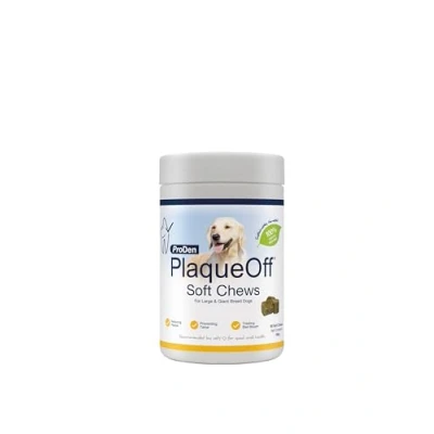 Afbeelding van 60 stuks ProDen PlaqueOff Soft Chews Medium &amp; Large aanvullende voeding voor honden