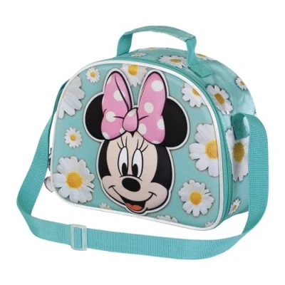 Afbeelding van Minnie Mouse Lente 3D lunchtas, Blauw, 25,5 x 20 cm, Eén maat, Lunchtas
