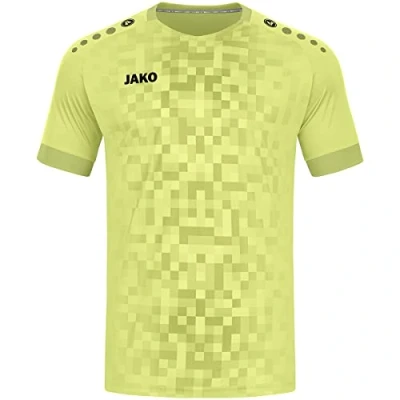 Afbeelding van JAKO Jersey Pixel (Korte Mouw), Uniseks Kind, Fel Geel, 164