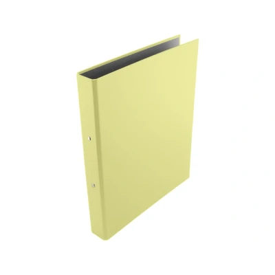 Afbeelding van Ringband Kangaro A4 2r O 25mm geel pastel per 10