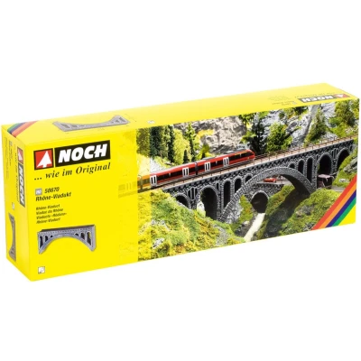 Afbeelding van NOCH 58670 H0 Rhône viaduct 1 spoor Universeel (l x b h) 370 44 150 mm