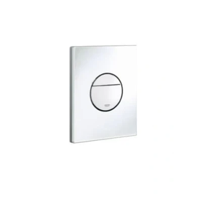 Afbeelding van Grohe Luna bedieningsplaat verticaal/horizontaal Wit