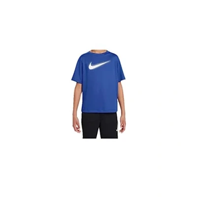Afbeelding van Nike Performance DF Multi Unisex Sport Tshirt voor kinderen, Maat: 128 140, Game royal/white