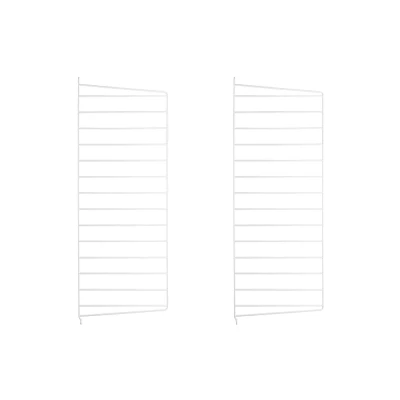 Afbeelding van String wandpaneel wit, 75x30 cm, 2 pack