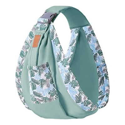 Afbeelding van HUSHUI Baby Wrap Carrier,Sling Draagzak Draagbare Zachte Katoenen Sling Hangmat voor Pasgeboren Baby&#039;s