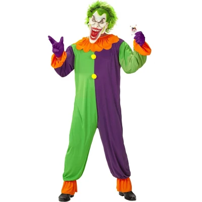 Afbeelding van Monster &amp; Griezel kostuum Evil Joker Jose Man Small Carnaval Verkleedkleding