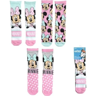 Afbeelding van Sokken Minnie Mouse 3 paar (36 43)