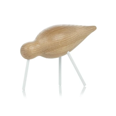 Afbeelding van Normann Copenhagen Shorebird Vogel Decoratie Medium Zwart