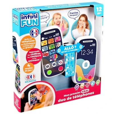 Afbeelding van KD Kids Infinifun My Real Talkie Phones Set