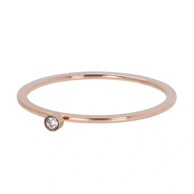 Afbeelding van Zirconia 1 stone crystal iXXXi Vulring mm Rosé / 20