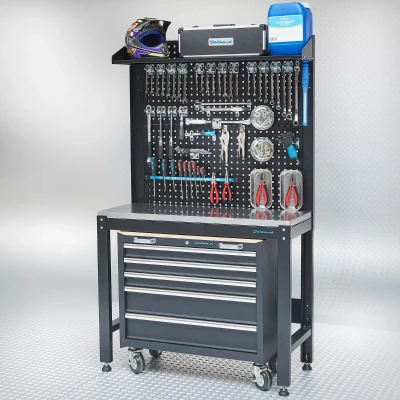 Afbeelding van Datona Werkplaats Inrichting PREMIUM 25 (119 x 50 200 cm) Zwart