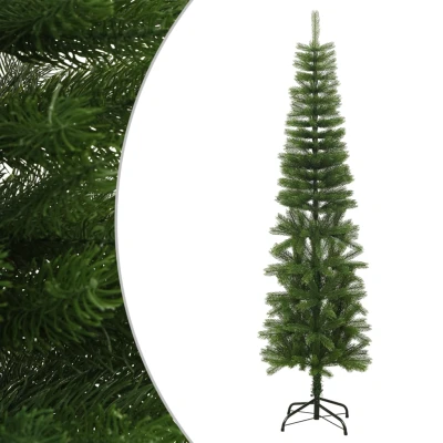 Afbeelding van Kunstkerstboom met standaard smal 210 cm PE