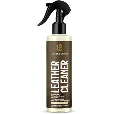 Afbeelding van Leather Expert Leerverzorging voor leren bank 250 ml leerreiniger auto verzorging