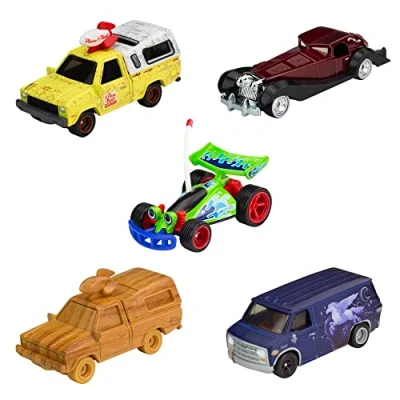 Afbeelding van Disney Hot Wheels Pixar Auto&quot;;s 100th Anniversary Set, 5st.