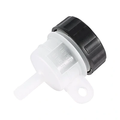 Afbeelding van hoofdremcilinder voor oliereservoir achter Keenso universele motorcycle achteraan reservoir Motorfiets Expansievat