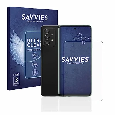 Afbeelding van Savvies Screenprotector voor Samsung Galaxy A52s 5G (Voor+Camera) Folie Beschermfolie transparant (6 Stuks)