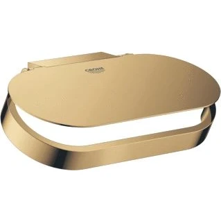 Afbeelding van Grohe selection closetrolhouder met deksel wand metaal cool sunrise 41069gl0